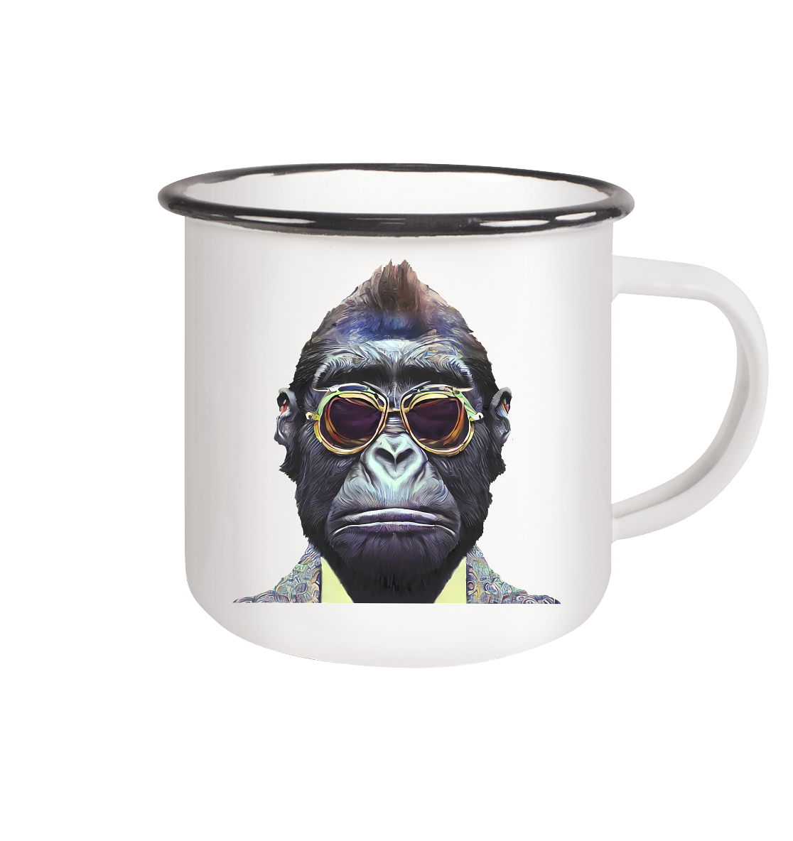 Emaille Tasse Barney