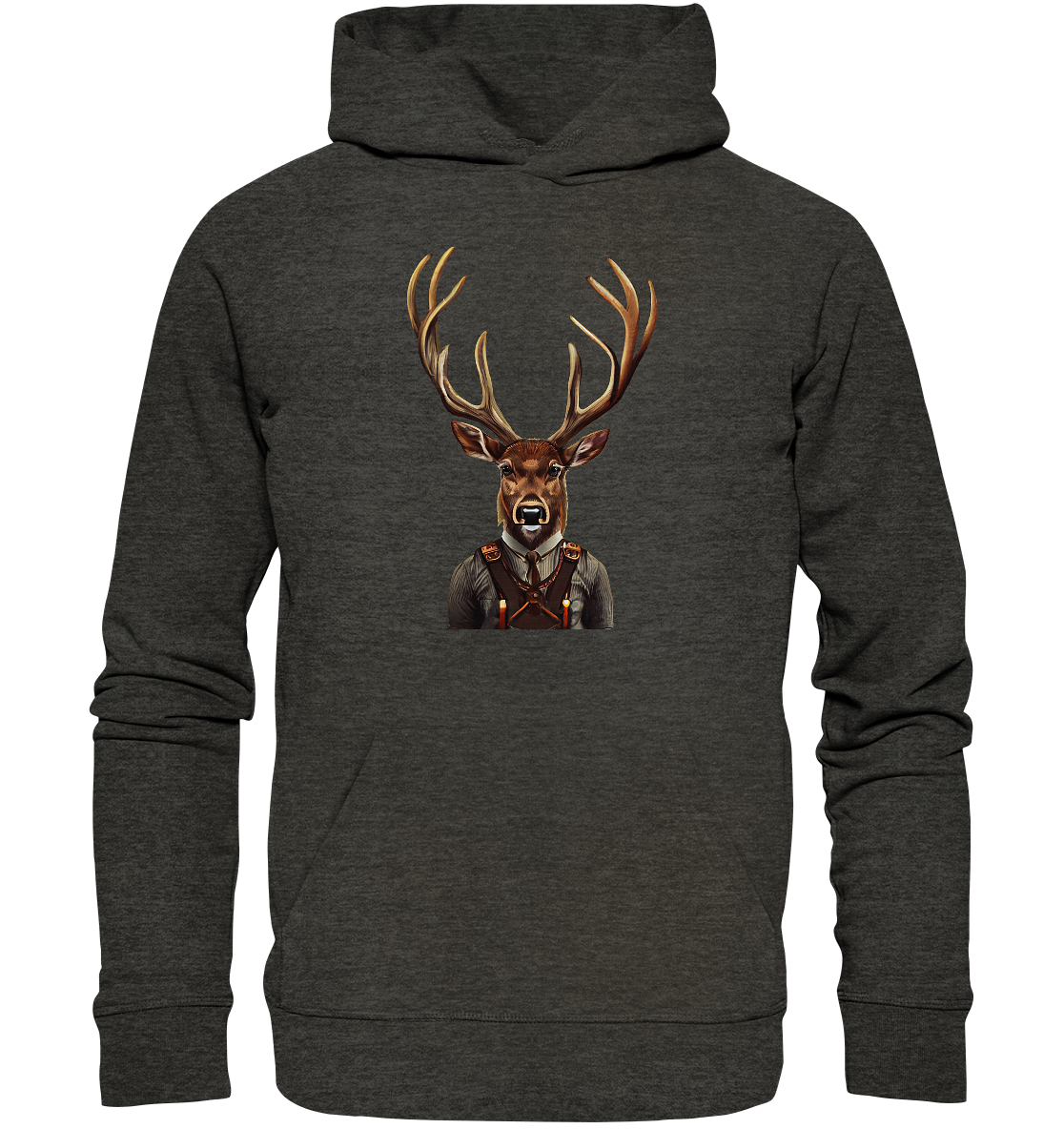 Organic Hoodie Bayerischer Hirsch Heinrich