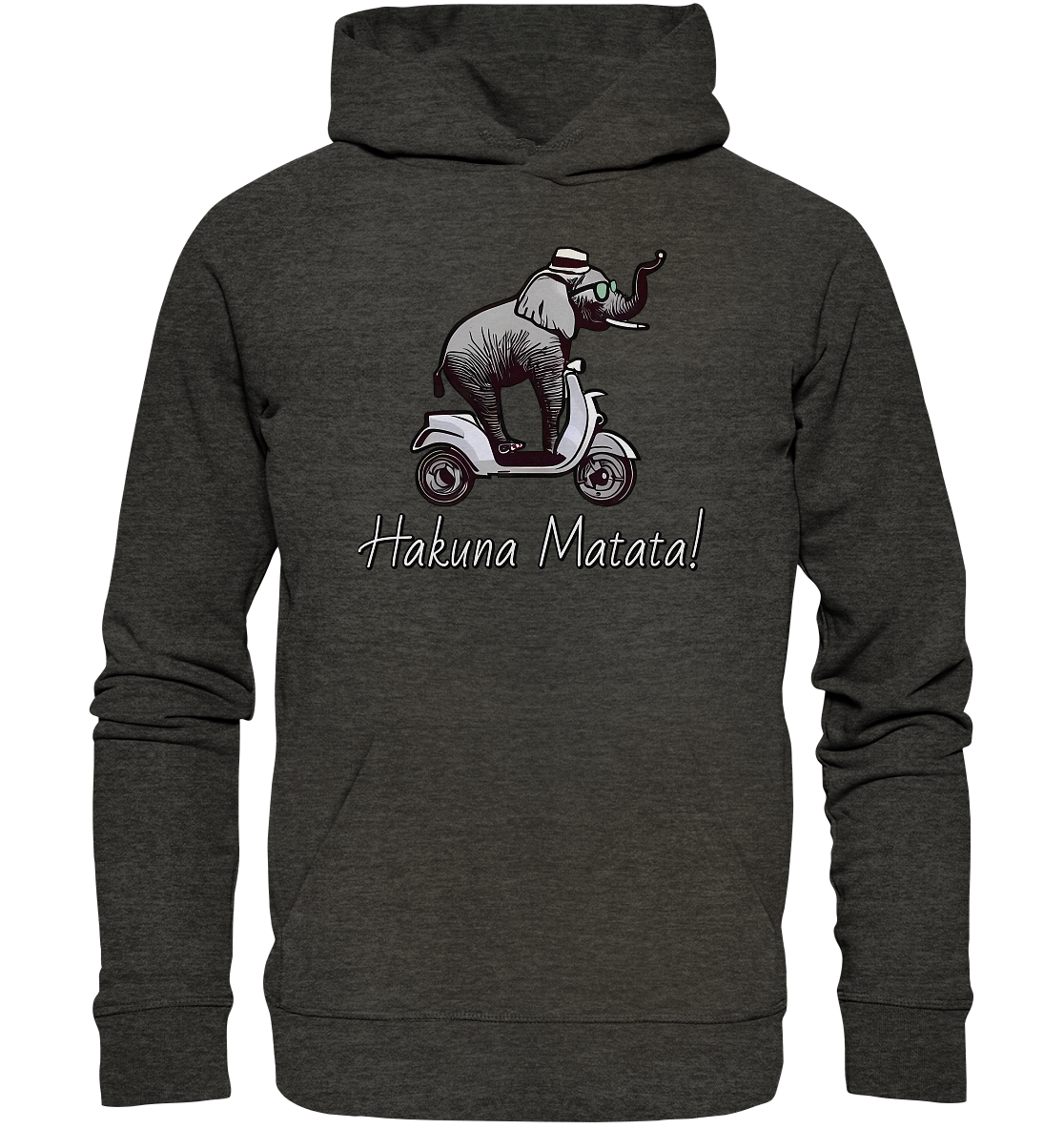 Organic Hoodie Erwin - Hakuna Matata