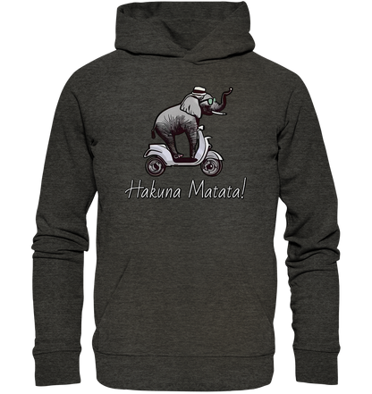 Organic Hoodie Erwin - Hakuna Matata