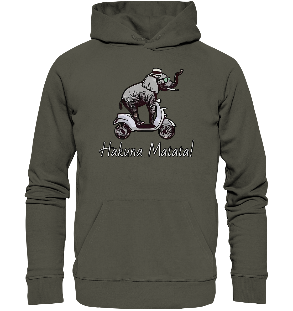 Organic Hoodie Erwin - Hakuna Matata