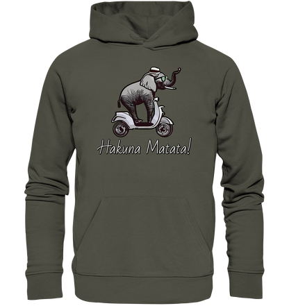 Organic Hoodie Erwin - Hakuna Matata