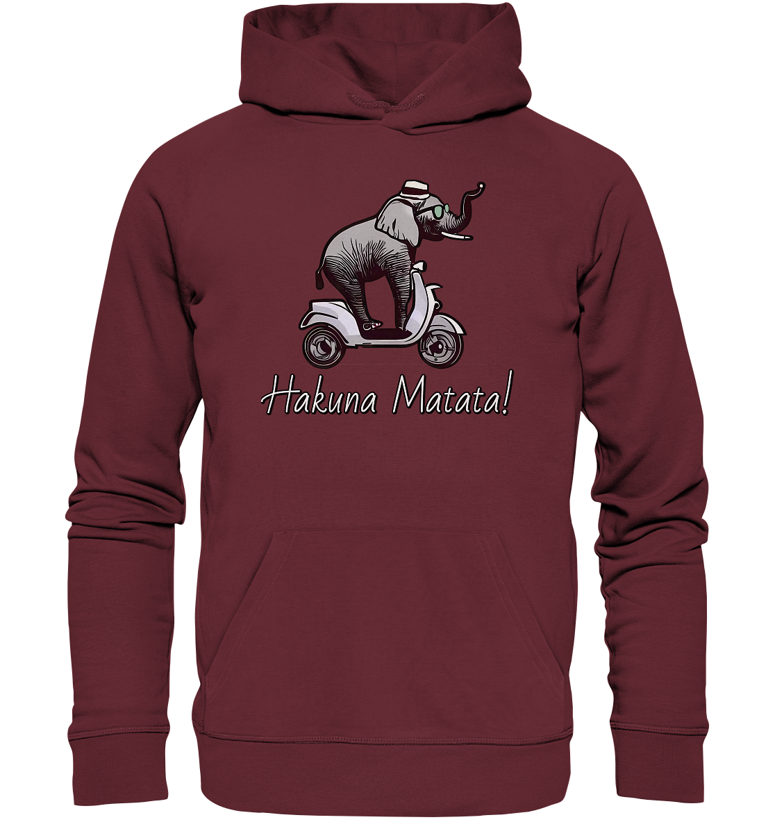 Organic Hoodie Erwin - Hakuna Matata