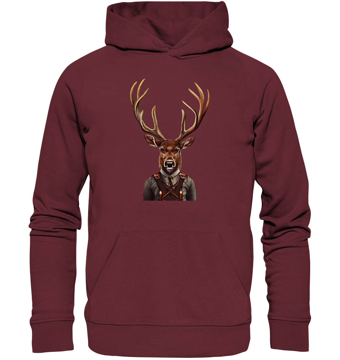 Organic Hoodie Bayerischer Hirsch Heinrich