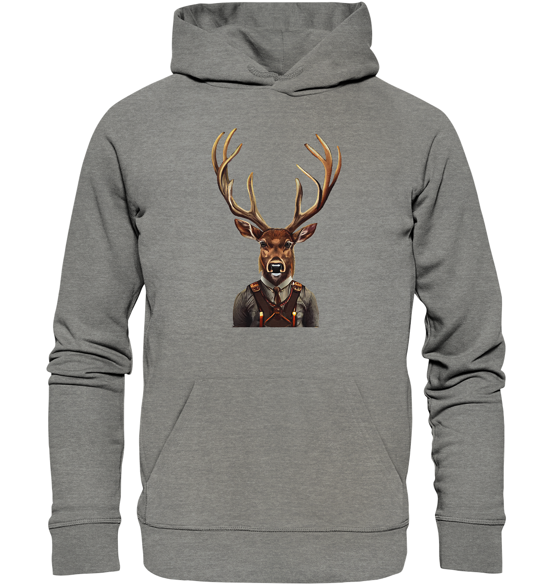 Organic Hoodie Bayerischer Hirsch Heinrich