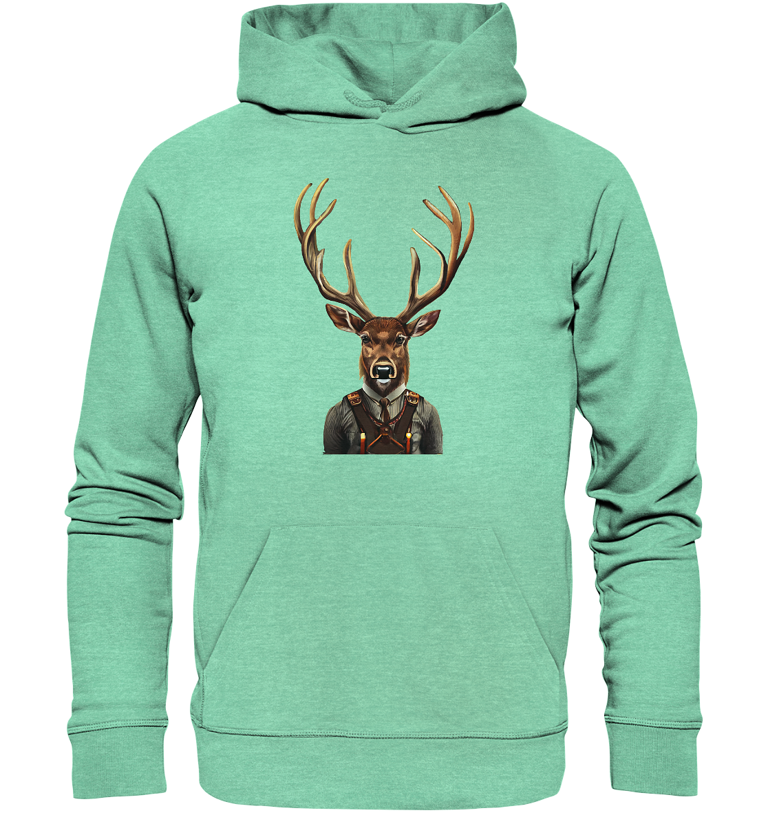 Organic Hoodie Bayerischer Hirsch Heinrich