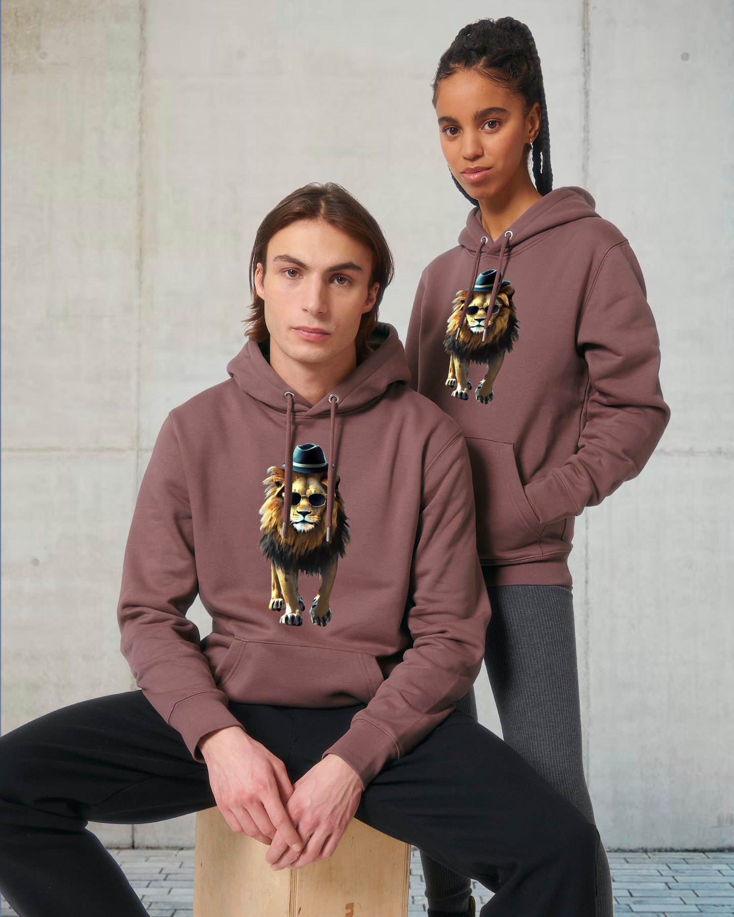 Organic Hoodie - Bayerischer King Leo